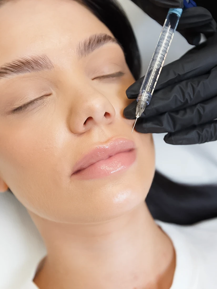 Corectarea unui filler cu acid hialuronic la AMOO Klinik București